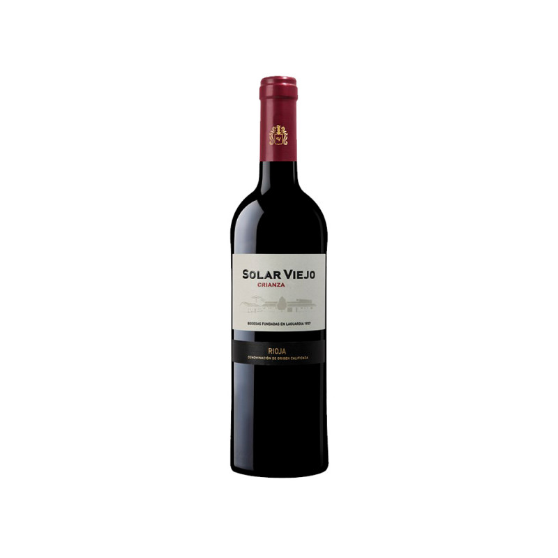 SOLAR VIEJO CRIANZA RIOJA COSECHA 2015 VINO TINTO 14 % 750 M