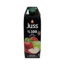 JUSS 100% JUGO DE MANZANA 1 LT X 12 PCS TETRAPAK